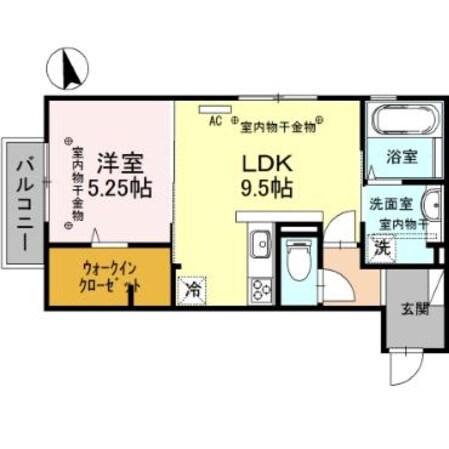 ルミナスの物件間取画像